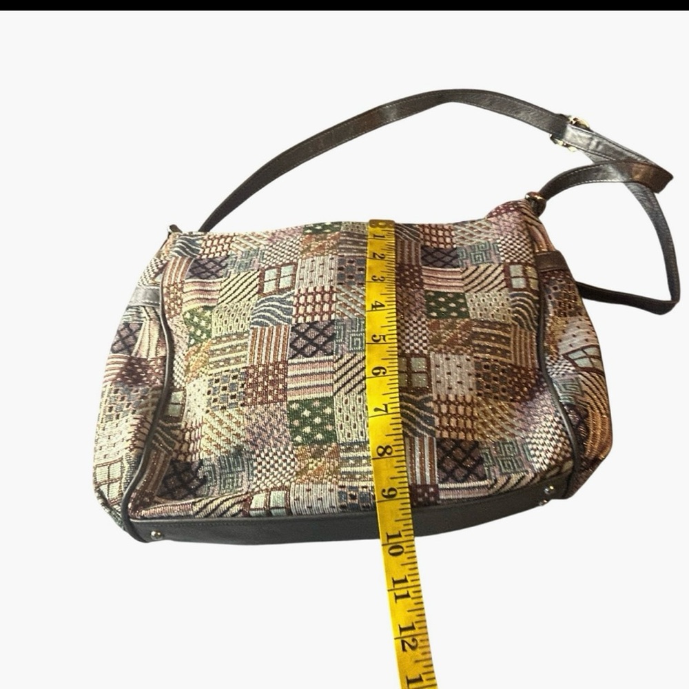 Sas Patchwork Shoulder Bag - Multicolor - image 3